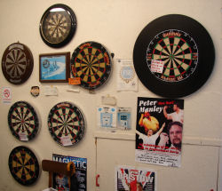 dart board range